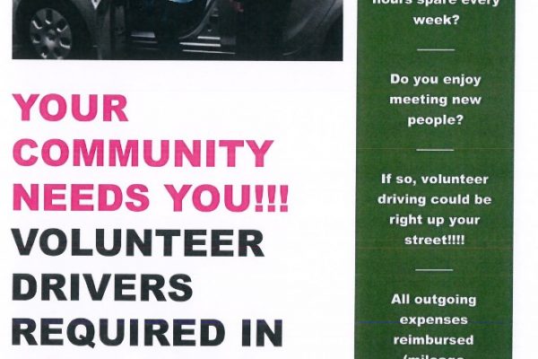 Volunteers required